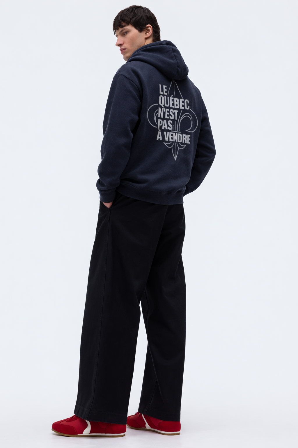 LE QUÉBEC N’EST PAS À VENDRE — Hoodie Oversize
