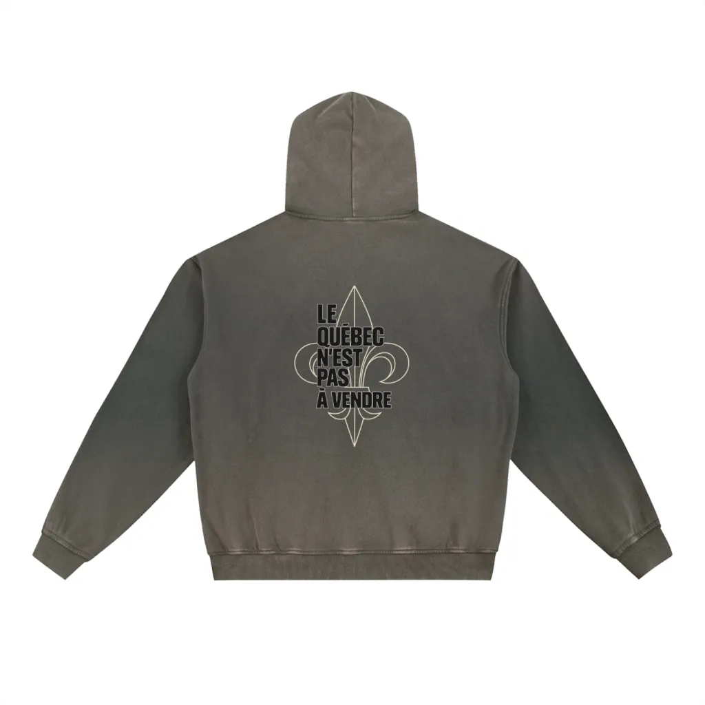 LE QUÉBEC N’EST PAS À VENDRE — Vintage 404 Hoodie