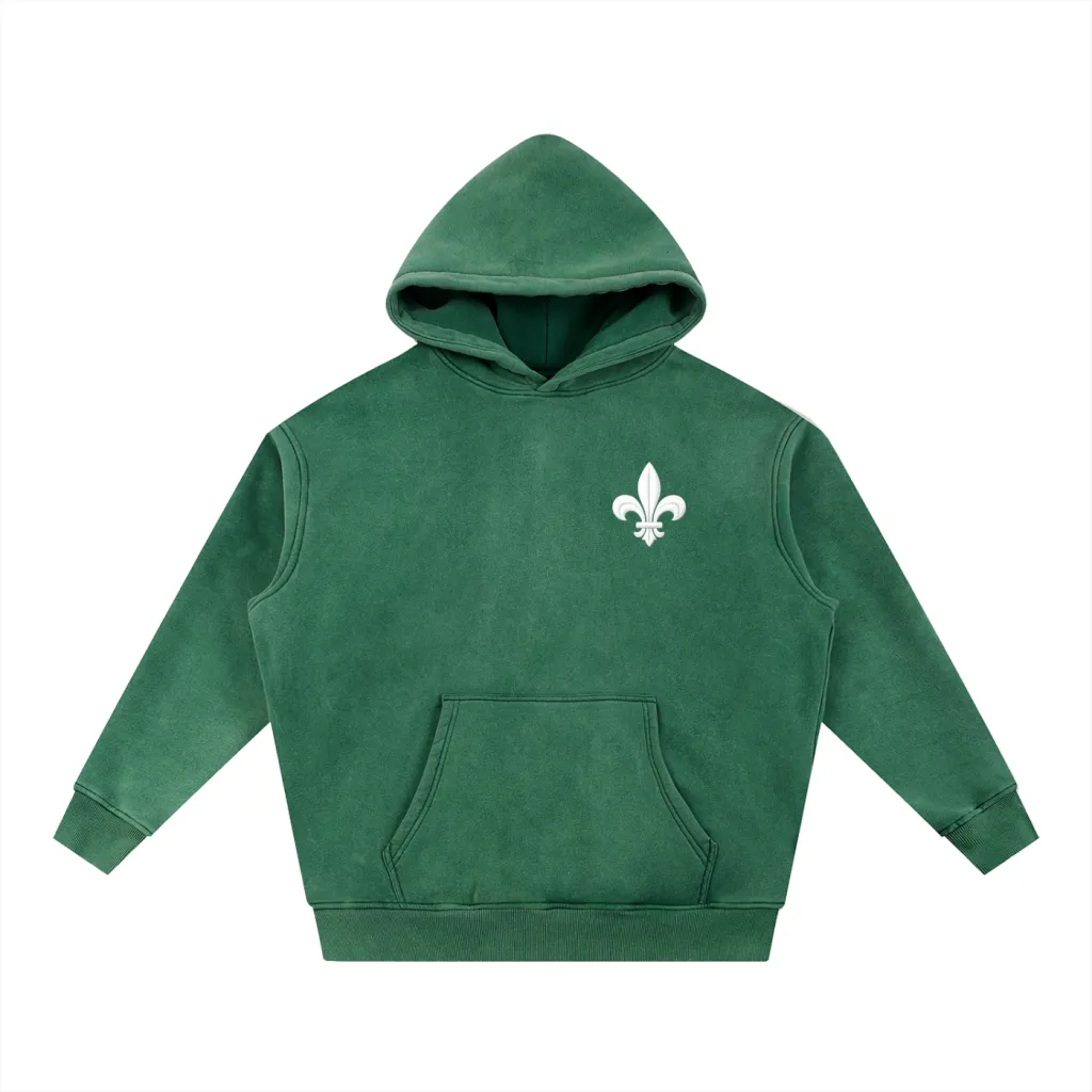 Hoodie “QC 1608” – Héritage Québécois Édition Vintage