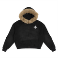 FLEUR DE LYS — Arctic Boxy Hoodie