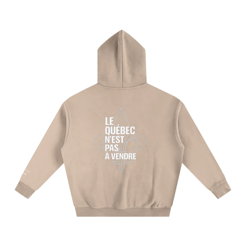 LE QUÉBEC N’EST PAS À VENDRE — Hoodie Oversize