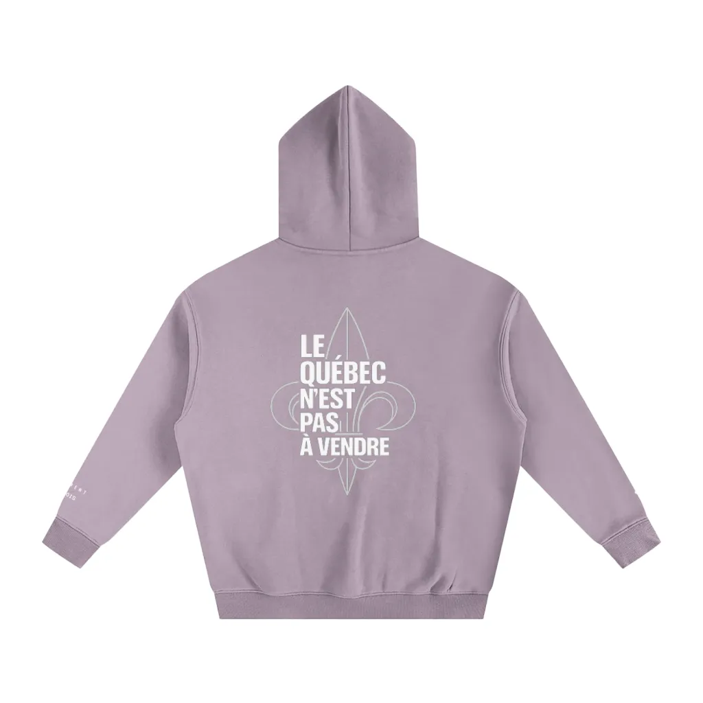 LE QUÉBEC N’EST PAS À VENDRE — Hoodie Oversize